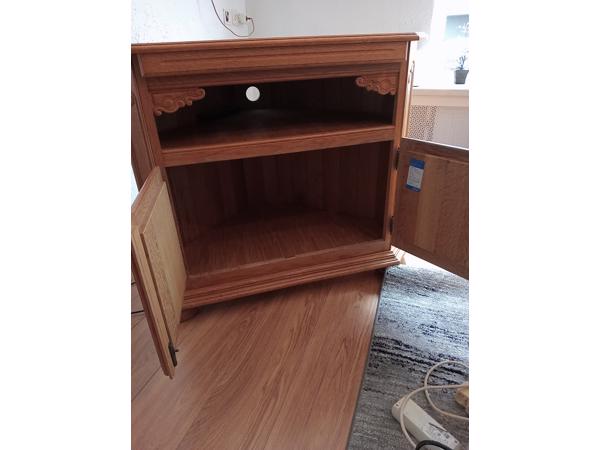 mooi echt massief licht echt eiken tv kastje